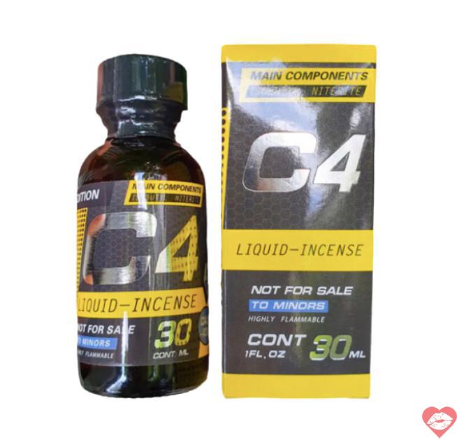 Kho sỉ Popper C4 vàng 30ml chính hãng PWD Mỹ chai hít kích thích loại mạnh loại tốt 