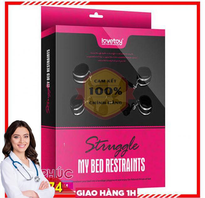  Sỉ Struggle My Bed Dụng Cụ Bạo Dâm Còng Tay Chân Mới - SHP1174  hàng xách tay 