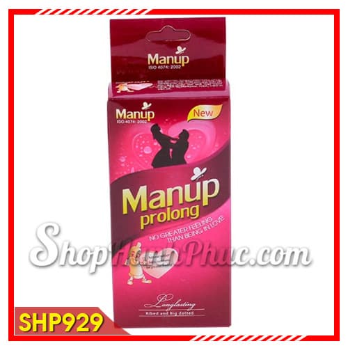 Bao cao su kéo dài thời gian quan hệ Manup Prolong - SHP929