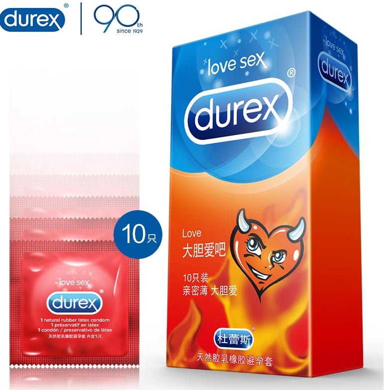 Bao cao su siêu mỏng Durex Love SHP492