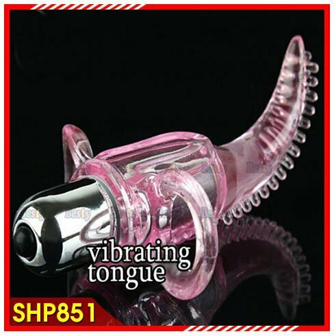 Dương Vật Giả Dạng Lưỡi Rung Có Nhiều Răng Cưa Mềm - SHP851