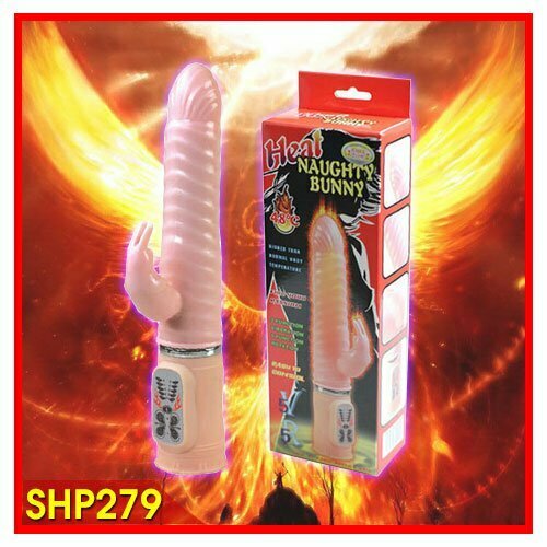 Dương Vật Giả Tỏa Nhiệt Heat Naughty Bunny Tai Thỏ - SHP279