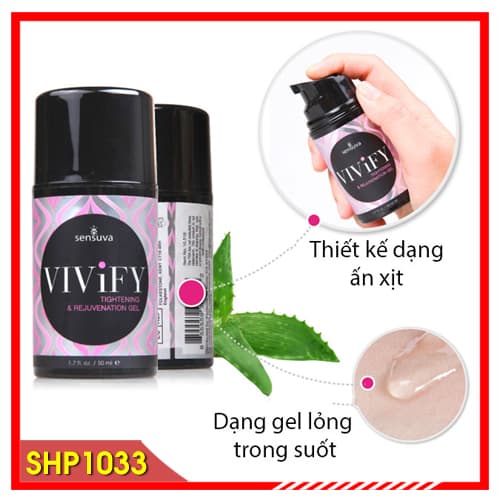 Sensuva ViviFy 50ml – Kem Bôi Trơn Cao Cấp Giúp Se Khít Âm Đạo USA - SHP1033