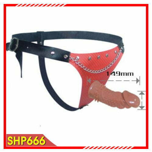 Sextoy Dành Cho Les Dòng Dương Vật Giả Dây Đeo Có Gai - SHP666