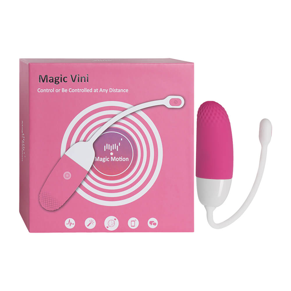 Trứng rung Magic Motion Vini không dây điều khiển qua app điện thoại sạc USB