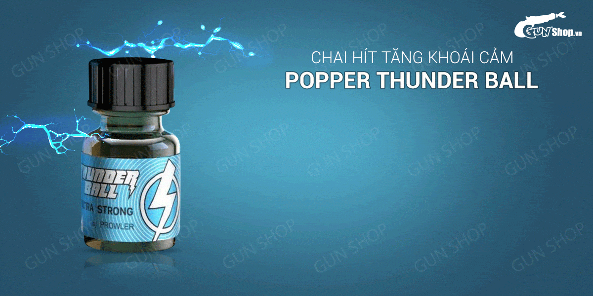  So sánh Chai hít tăng khoái cảm Popper Thunder Ball - Chai 10ml giá tốt