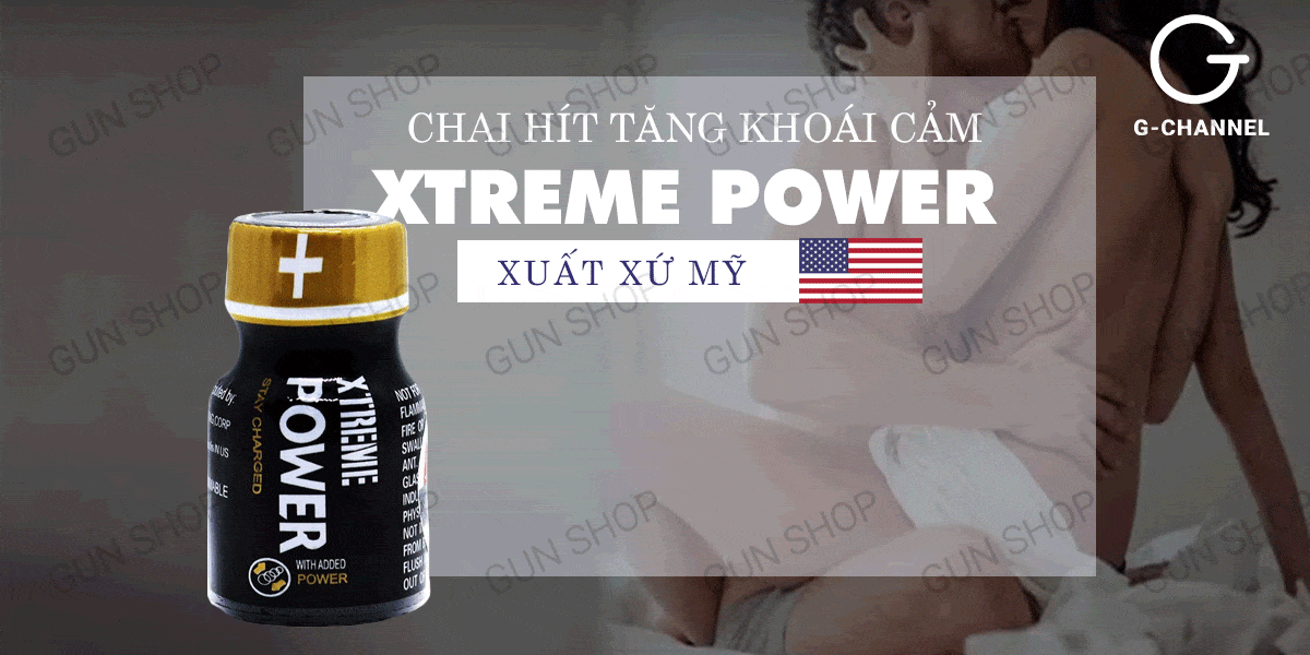  Phân phối Chai hít tăng khoái cảm Popper XTREME POWER - Chai 10ml chính hãng