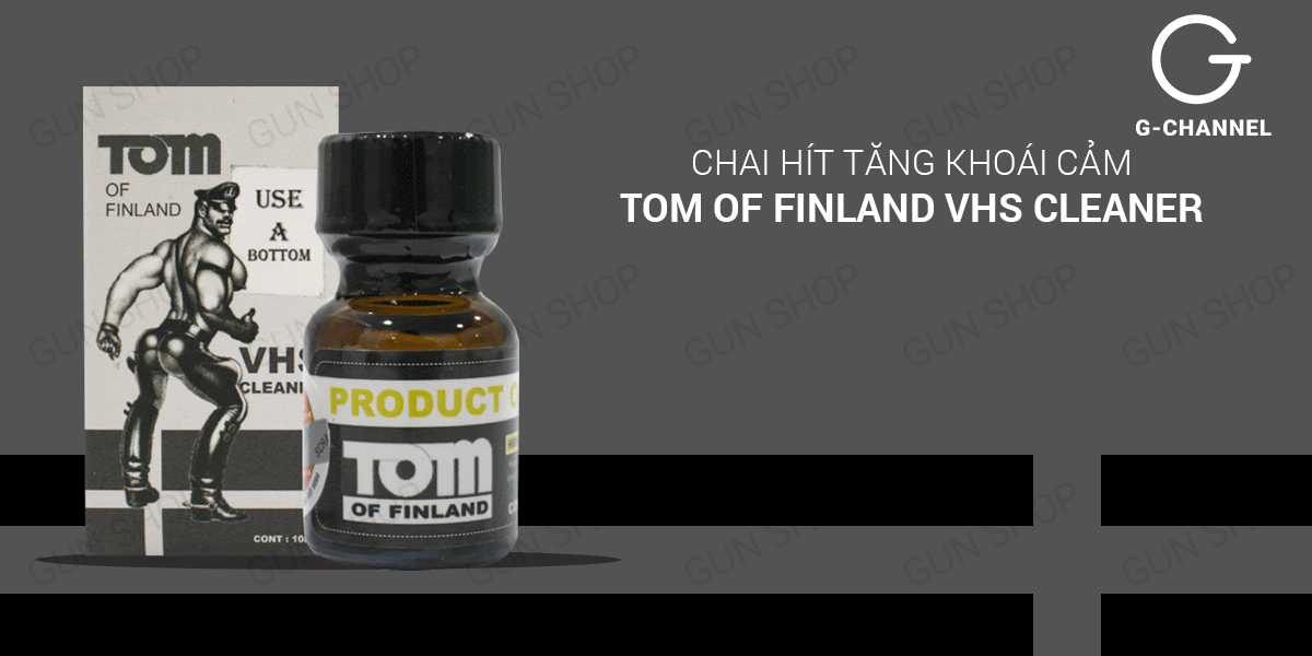  Mua Chai hít tăng khoái cảm Popper Tom Of Finland VHS Cleaner Use A Bottom - Chai 10ml chính hãng