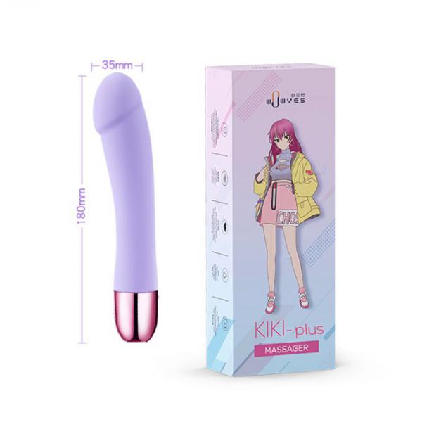 Dương vật giả Wowyes Kiki Plus rung thụt phát nhiệt kích thích điểm G
