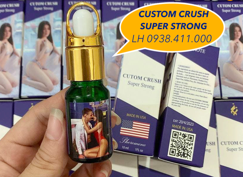  Địa chỉ bán Custom Crush Super Strong thuốc kích dục nữ cực mạnh dạng nước chính hãng Mỹ giá sỉ