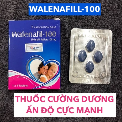  So sánh Thuốc Walenafil 100 cường dương walenafil-100 sildenafil trị xuất tinh sớm tăng sinh lý hàng xách tay