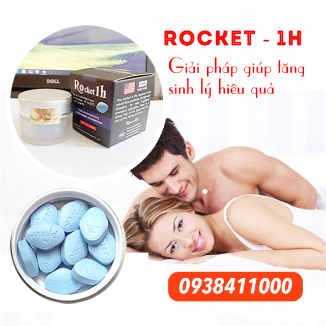  Sỉ Thuốc Rocket 1h mỹ chính hãng viên uống cường dương tăng sinh lý nam giới hàng xách tay