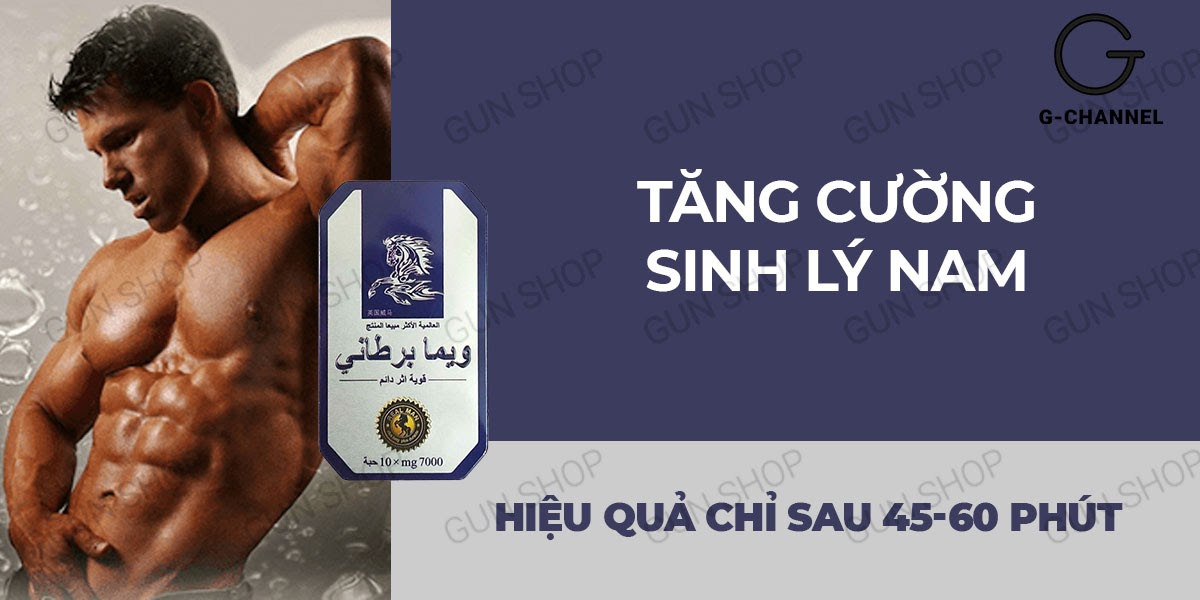  Bán Viên uống hỗ trợ cương dương tăng cường sinh lý Ngựa Thái - Hộp 10 viên cao cấp